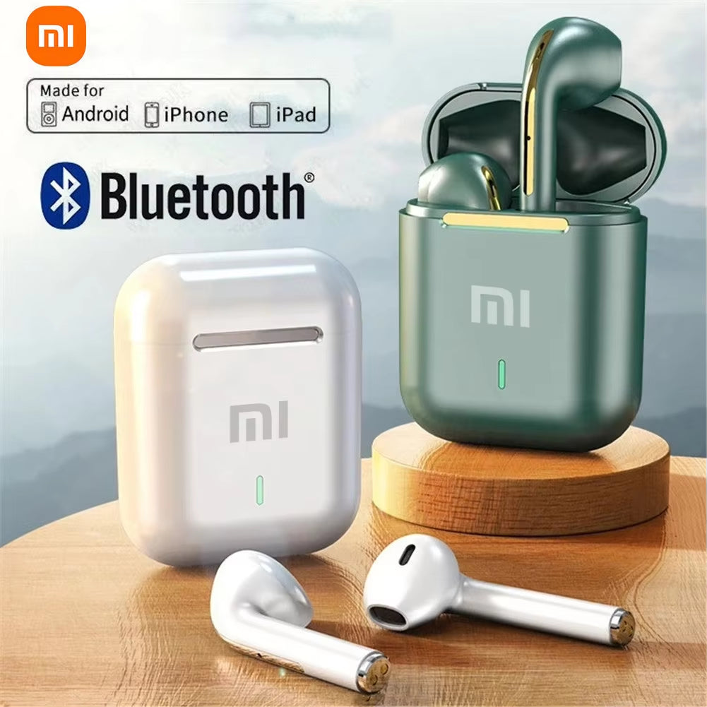 Xiaomi J18 Wireless Earphone Bluetooth Headset 9D Noise Reduction Gaming Headset with Microphone TWS Ear Buds Hands-Free Earbuds